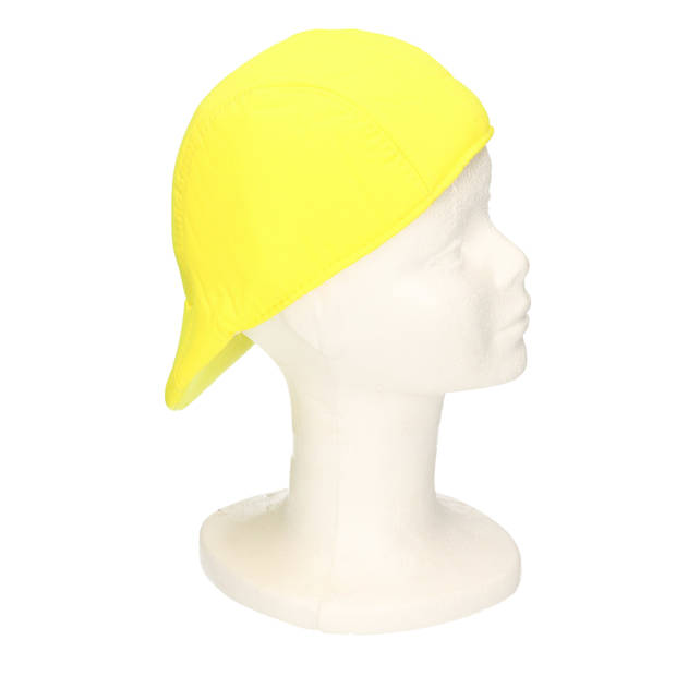 Neon rappers hoedje fluoriserend geel - Verkleedhoofddeksels