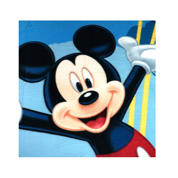Disney Mickey Mouse fleece deken plaid 120x140 cm Kinderen deken