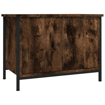 The Living Store TV-meubel - Trendy en praktisch - TV-meubel - 60 x 35 x 45 cm - Gerookt eiken