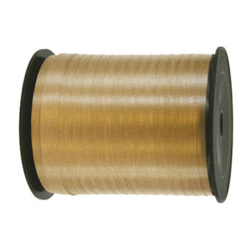 Cadeaulint/sierlint in de kleur goud 5 mm x 500 meter - Cadeauversiering