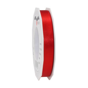 Cadeaulint/sierlint Satijn - 1.5 cm x 25 meter - Rood - cadeaus - Cadeaulinten