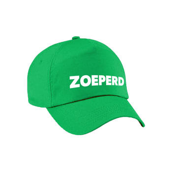 Zoeperd Achterhoek pet / cap groen voor volwassenen - Verkleedhoofddeksels