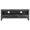 The Living Store TV-kast Rustiek Mangohout - 120 x 30 x 45 cm - 3 lades en 1 vak