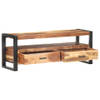 The Living Store TV-meubel Vintage - Massief Acaciahout - 120 x 35 x 45 cm