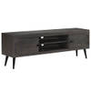 The Living Store TV-kast Mangohout - 140 x 30 x 45 cm - Retro stijl