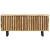 The Living Store Tv-meubel - Mangohout - 90 x 30 x 40 cm - 2 deuren