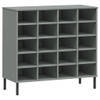 The Living Store OSLO Schoenenrek - 95 x 35 x 87 cm - Massief grenenhout