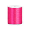 Satijnen sierlint breed - fuchsia roze - 10 cm x 25 meter - Cadeaulint - Cadeaulinten