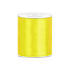 1x Satijnlint geel rol 10 cm x 25 meter cadeaulint verpakkingsmateriaal - Cadeaulinten