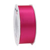 Cadeaulint/sierlint Satijn - 4 cm x 25 meter - fuchsia - cadeaus - Cadeaulinten