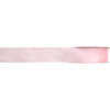 1x Roze satijnlint rollen 1 cm x 25 meter cadeaulint verpakkingsmateriaal - Cadeaulinten