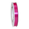 1x Luxe fuchsia roze kunststof lint rollen 1,5 cm x 91 meter cadeaulint verpakkingsmateriaal - Cadeaulinten