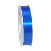 1x Luxe blauwe kunststof lint rollen 2,5 cm x 91 meter cadeaulint verpakkingsmateriaal - Cadeaulinten