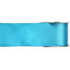 1x Turquoise satijnlint rollen 2,5 cm x 25 meter cadeaulint verpakkingsmateriaal - Cadeaulinten