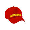 Bellatio Decorations lifeguard verkleed pet - rood - strandwacht/carnaval outfit - volwassenen - Verkleedhoofddeksels