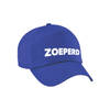 Zoeperd Achterhoek pet / cap blauw voor volwassenen - Verkleedhoofddeksels