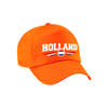 Nederland / Holland landen pet / baseball cap oranje voor kinderen - Verkleedhoofddeksels