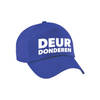 Deur donderen Achterhoek pet / cap blauw voor volwassenen - Verkleedhoofddeksels