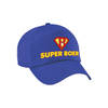Super boer Achterhoek pet / cap blauw voor volwassenen - Verkleedhoofddeksels