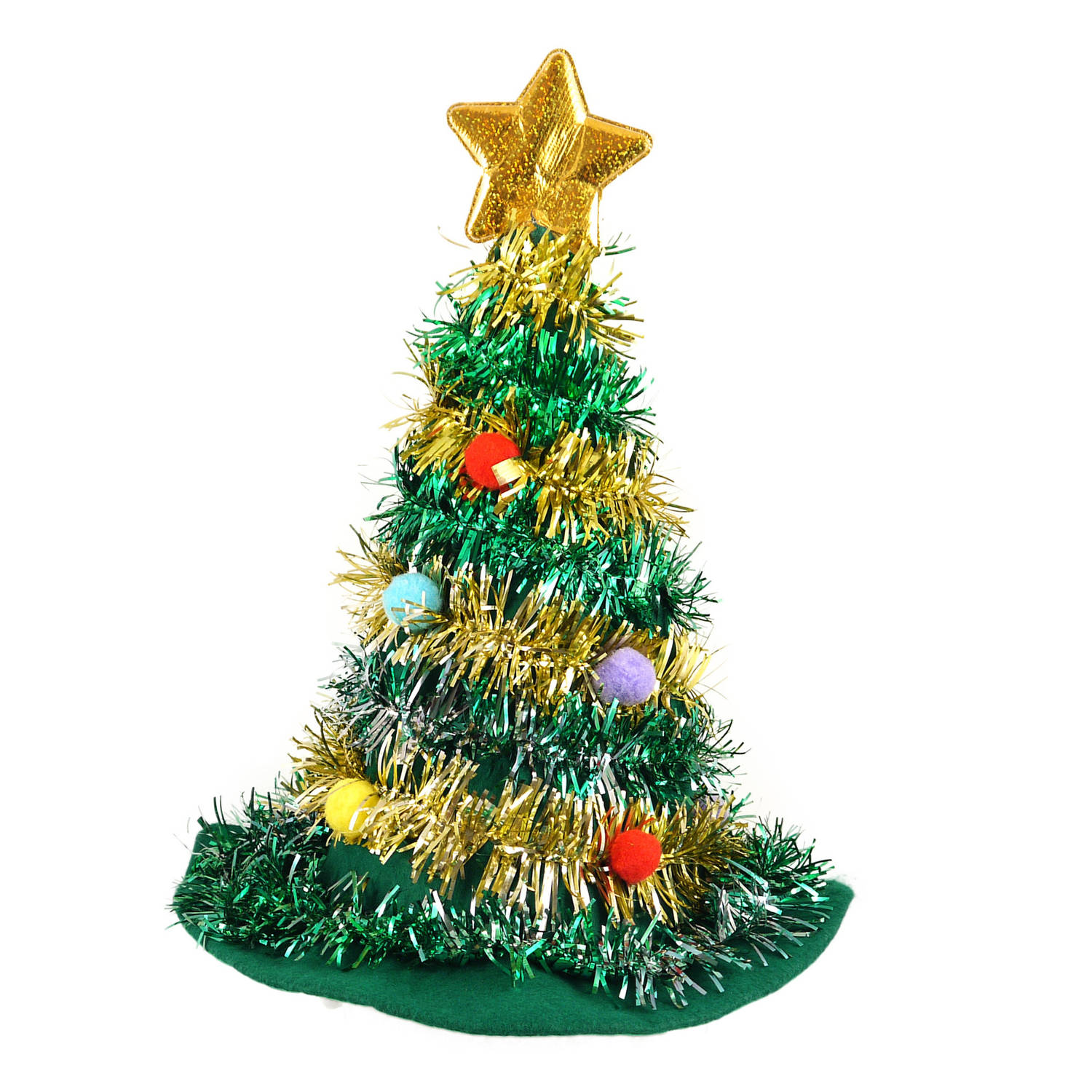Henbrandt kerstboom hoed/muts -A? 43 cm -A? voor volwassenenA? - Kerstmutsen