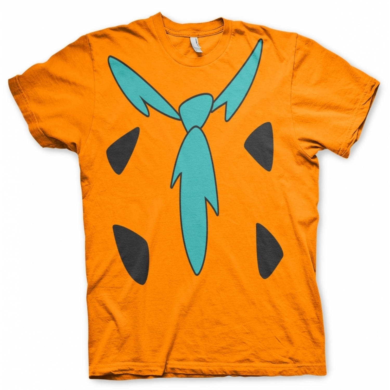 The Flintstones Heren Tshirt -L- The Flintstones Costume Oranje