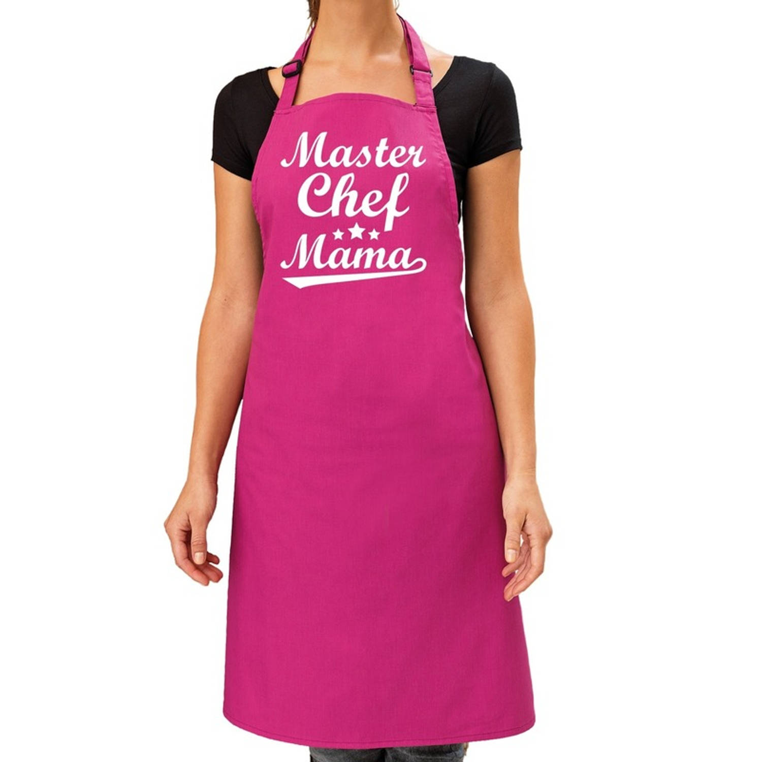 Master chef mama kado bbq-keuken schort roze voor dames Feestschorten