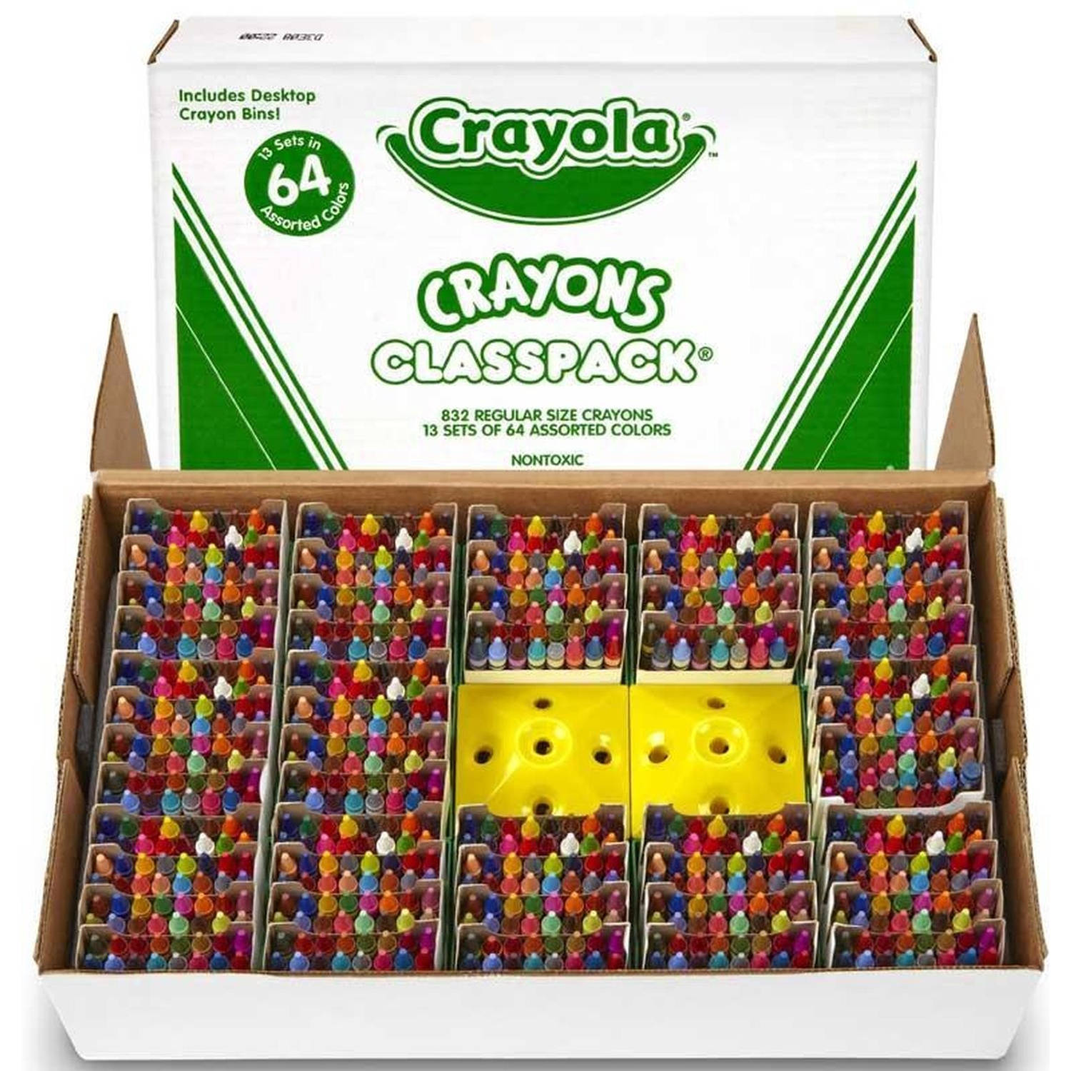 Crayola - Waskrijt - 832 Stuks - Klassenpakket