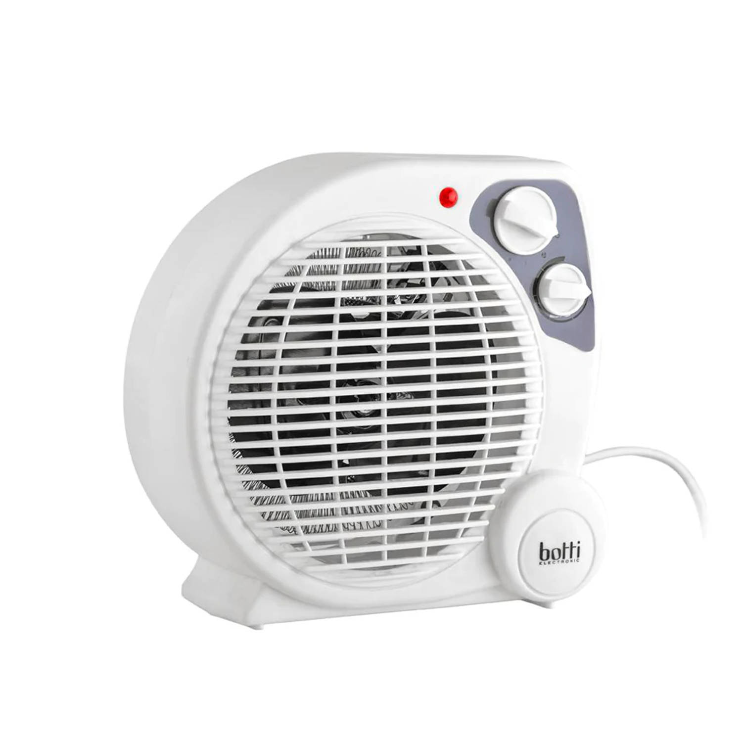 Botti Caldo ventilatorkachel 3 standen voor koud en warm - elektrische kachel - heater - 2000W wit