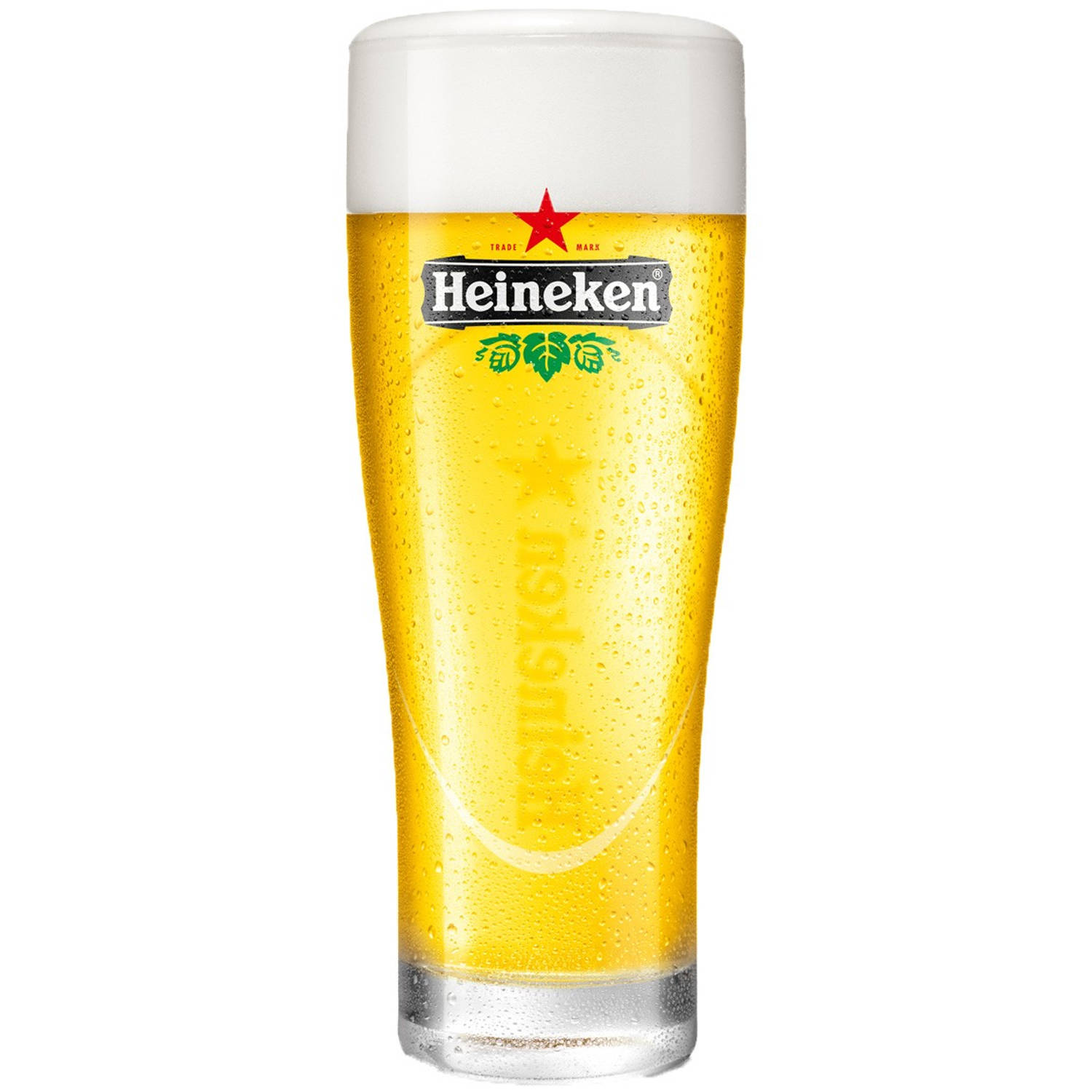 Heineken Ellipse Bierglas 25cl - Bier Glas 0,25 l - 250 ml