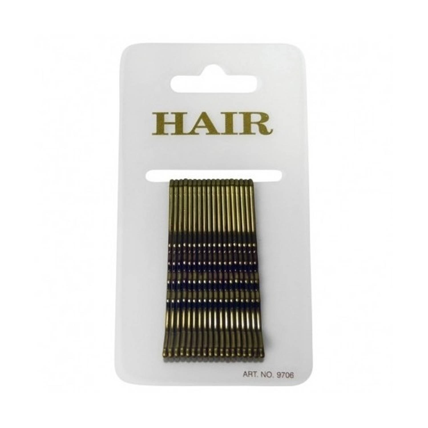 36x Stuks gouden pins haarspeldjes 6 cm - Haarspeldjes