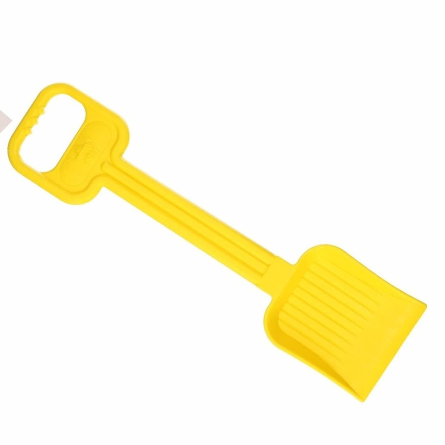 Plastic zand schep 54 cm geel Speelgoedschepjes