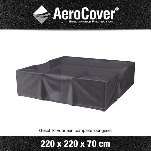 AeroCover - Loungesethoes 220x220xH70 cm