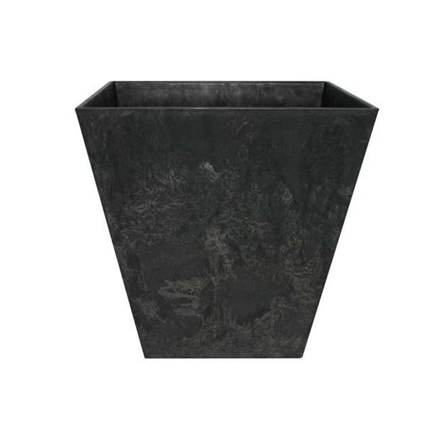 Artstone - Bloempot Pot Ella zwart 45 x 45 cm