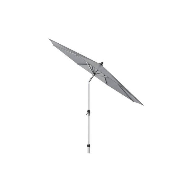Platinum Riva parasol 3 m. rond - Premium - Manhattan + voet + hoes
