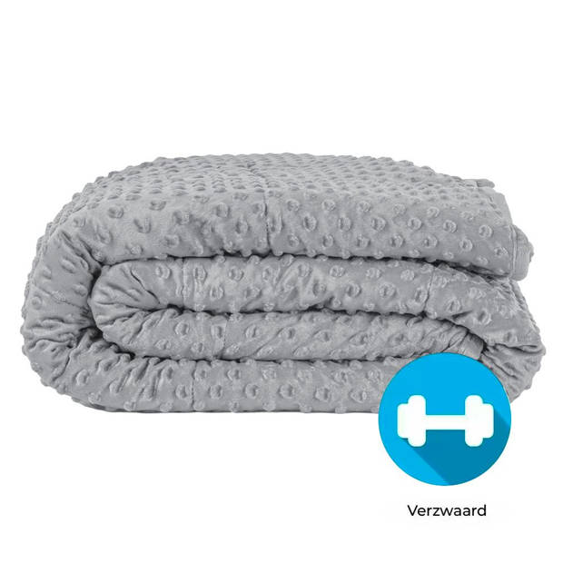 Swiss Nights verzwaringsdeken met Minky fleece