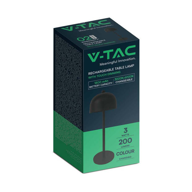 V-TAC VT-1052-B LED-spots - Inbouwarmatuur - GU10 Frost Glass - IP20 - Wit - Modelnr: - VT-801SQ