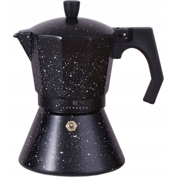 Edënbërg Stonetec Line - Percolator - Koffiemaker 12 kops Espresso Maker - 500 ML - Marmer Coating