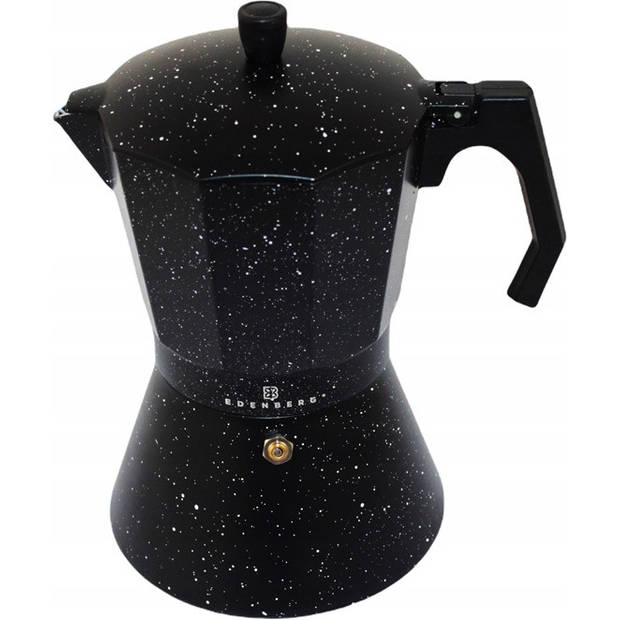 Edënbërg Stonetec Line - Percolator - Koffiemaker 12 kops Espresso Maker - 500 ML - Marmer Coating