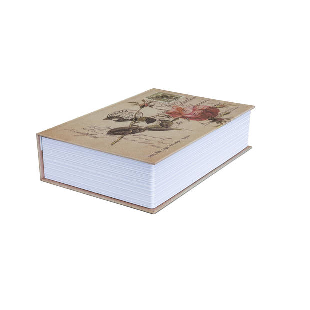 Securata Boek kluis met Sleutelslot - Roos - 155 x 240 x 55 cm - Kluisje met sleutel - Verborgen Kluis in boek