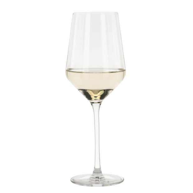 Vinata L'Aquila wijnglazen 42cl - 6 stuks - Witte wijnglazen set - Wijnglas kristal