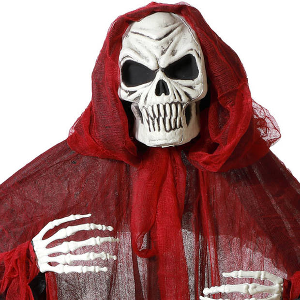 Halloween/horror thema hang decoratie spook/skelet - enge/griezelige pop - 165 cm - Feestdecoratievoorwerp