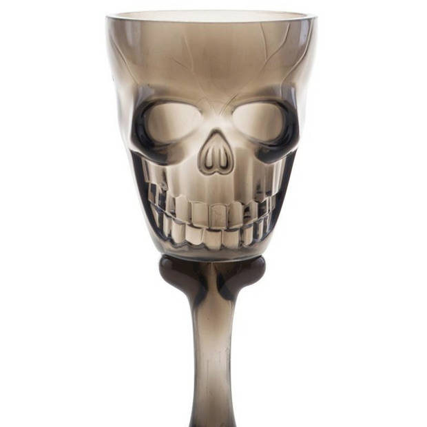 Funny Fashion Halloween drinkbeker/kelk - horror thema - 15 cm - plastic - Feestdecoratievoorwerp