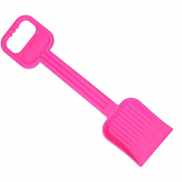 Plastic speelgoedschep 54 cm fuchsia roze voor meisjes - Speelgoedschepjes