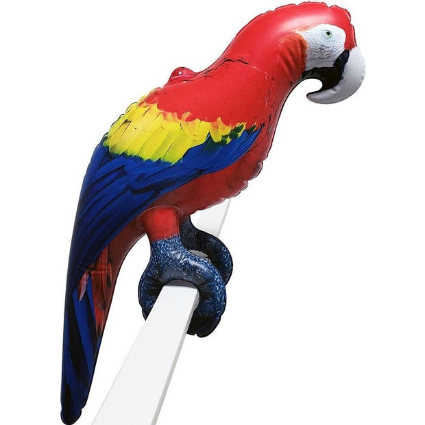 Opblaas ara papegaai vogel dieren 25 cm realistische print - Opblaasfiguren