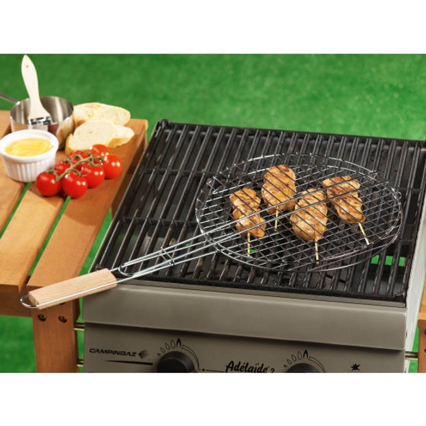 BBQ rooster rond 30 cm - barbecueroosters