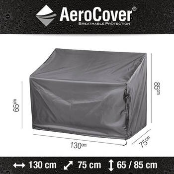 AeroCover - Tuinbankhoes 130x75x65/85 cm