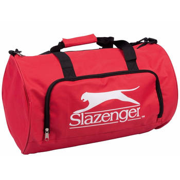 Sporttas/reis tas in het rood 50x30x30 cm - Strandtassen