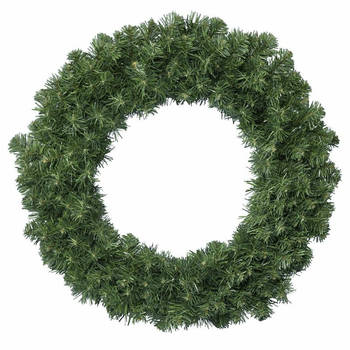 Voordelige groene deurkransen kerstkransen 50 cm - Kerstkransen