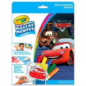 Crayola Color Wonder Disney Pixar Cars - 15 pagina's en 5 markers