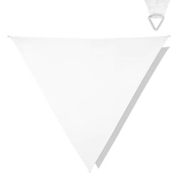 VONROC Schaduwdoek Driehoek - Premium – ? 360 cm – Waterafstotend Wit